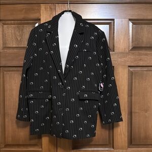 Hello Kitty and friends Black Pinstripe Men's Blazer
